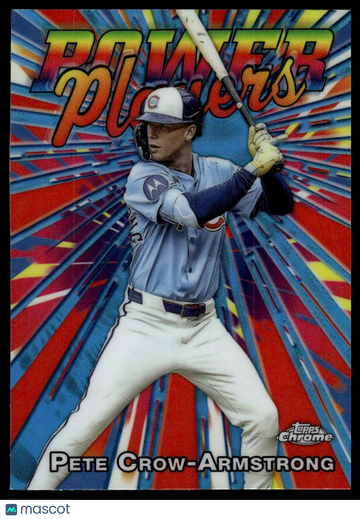 2025 Topps Chrome Update Pete Crow-Armstrong #PP-44 Power Players