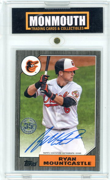 2022 Topps 1987 Auto Ryan Mountcastle #87BA-RM /199