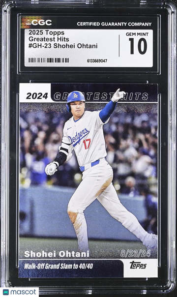 2025 Topps Shohei Ohtani #GH-23 Greatest Hits CGC 10