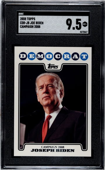 2008 Topps C08-JB Campaign 2008 VP & POTUS Joe Biden