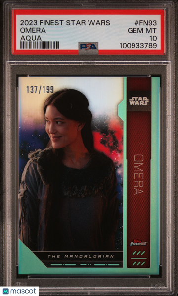 2023 Topps Finest Star Wars Omera #FN93 PSA 10