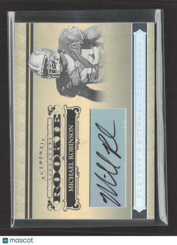2006 Playoff National Treasures Michael Robinson #134 /97