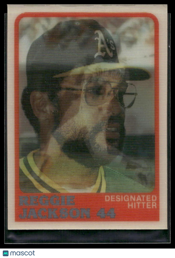 1988 Sportflics Reggie Jackson #120