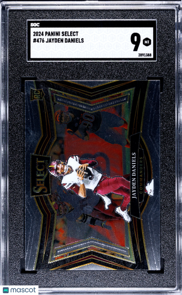 2024 Panini Select Jayden Daniels #476 SGC 9