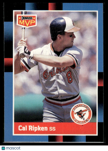1988 Donruss Cal Ripken #BC-1 Bonus MVPs