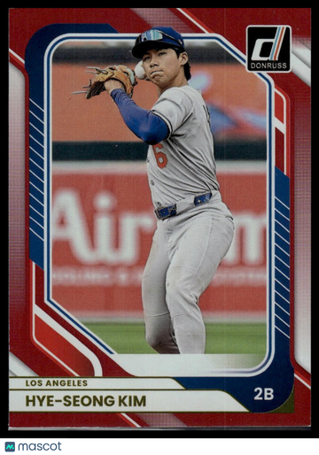 2026 Donruss Hye-Seong Kim #58 Red SN