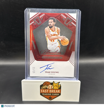 2024-25 Panini Flawless Trae Young Signatures