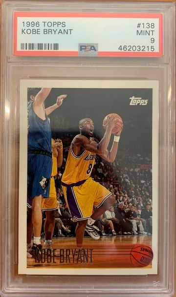 1996 Topps Kobe Bryant #138