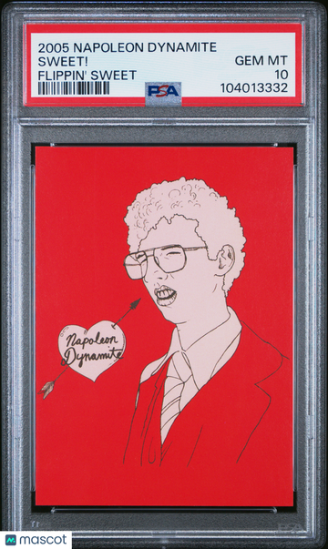 2005 Neca Napoleon Dynamite Flippin' Sweet NAPOLEON DYNAMITE PSA 10