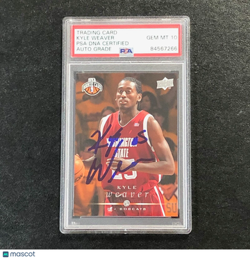 2008-09 Upper Deck Kyle Weaver #248 NBA Rookie Card PSA 10