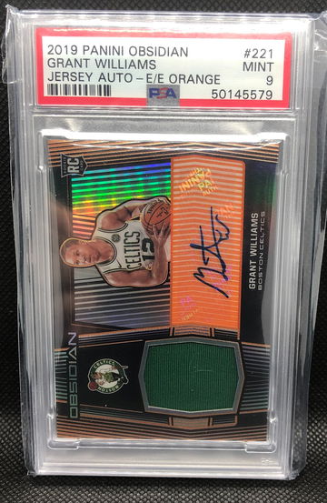 Grant Williams Panini Obsidian RPA /50 RC Rookie Auto
