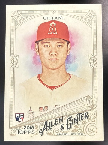 2018 Topps Allen & Ginter Shohei Ohtani #100 RC Angels