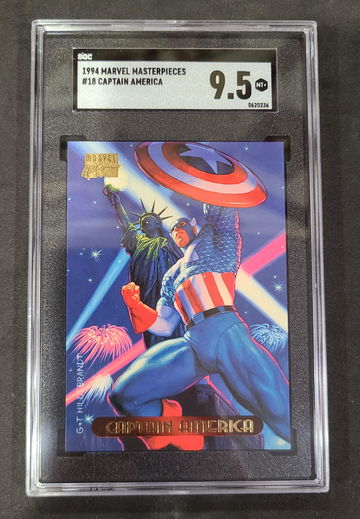 Captain America 1994 Marvel Masterpieces 