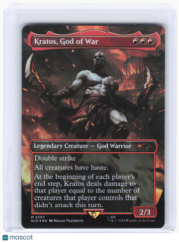 Secret Lair Drop Series Kratos, God of War Foil Mythic #2207