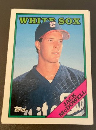 1988 Topps Traded Jack McDowell #68T - 40 Count 