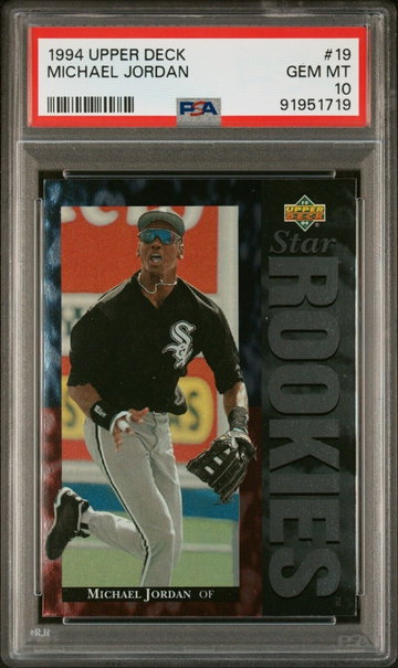 1994 Upper Deck #19 Michael Jordan Rookie RC PSA 10 White Sox