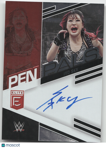 2023 Panini Donruss Elite WWE Pen Pals Iyo Sky #PL-IYO