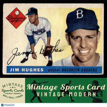 1955 Topps Jim Hughes #51