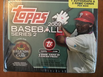 2009 Topps series 2 Jumbo hobby box