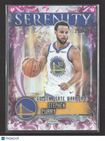 2025 Topps Chrome Serenity Stephen Curry #SY-3 /399