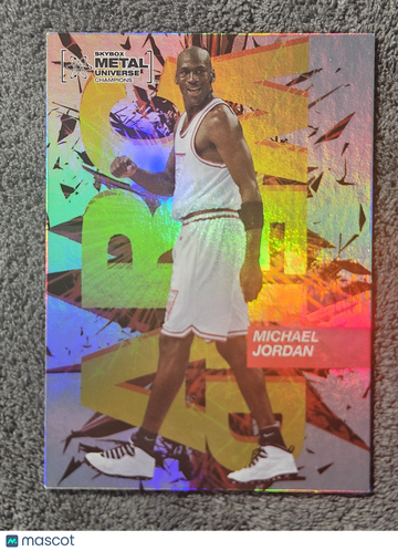 2021 SkyBox Metal Universe Champions #AW-1 Michael Jordan Arc Weld