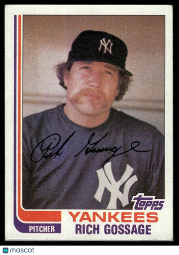 1982 Topps Rich Gossage #770