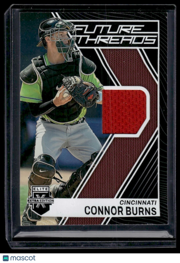 2023 Panini Elite Extra Edition Connor Burns #FT-CB Future Threads MEM