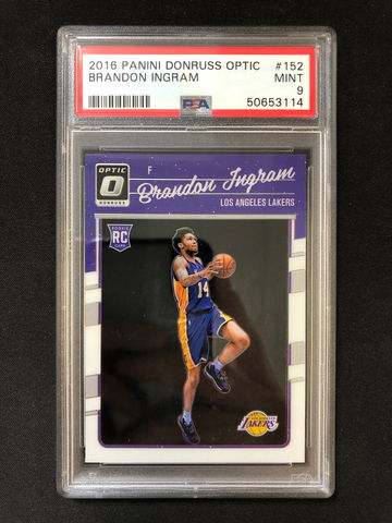 2016 Panini Donruss Optic - Brandon Ingram - Rated Rookie Base PSA 9 Mint