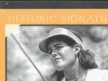 2012 Panini Golden Age Historic Signatures Nancy Lopez #NL