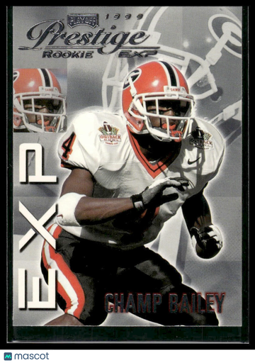 1999 Playoff Prestige EXP Champ Bailey #EX36 RC