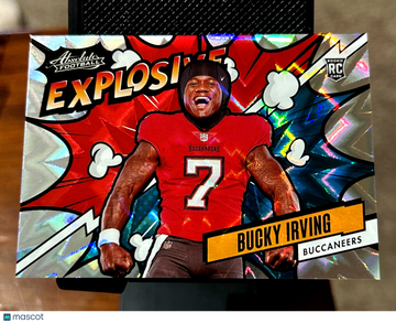 2024 Panini Absolute Bucky Irving #EX-BIG SSP Short Print Rookie Insert