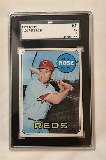 1969 TOPPS  #120 PETE ROSE 60 EX-5