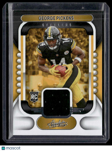 2022 Panini Absolute George Pickens #ARM-23 Absolute Rookie Materials MEM