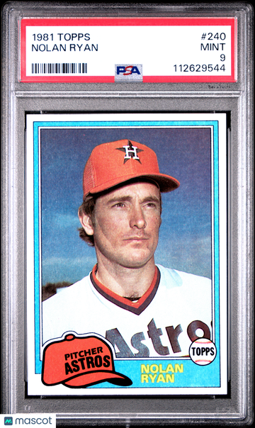 1981 Topps Nolan Ryan #240 PSA 9