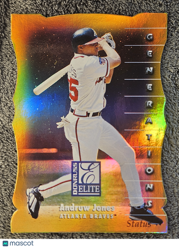 1998 Donruss Elite Generations Status Andruw Jones #127 /100