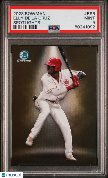 Elly De La Cruz 2023 Bowman Spotlights PSA 9