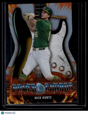 2026 Bowman Nick Kurtz #PC-6 Power Chords
