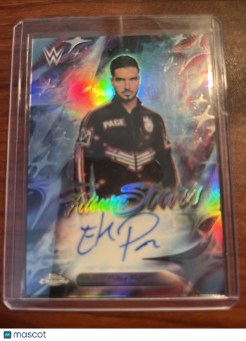2026 Topps Chrome WWE Ethan Page #FSA-ETH Chrome Autograph Insert Topps