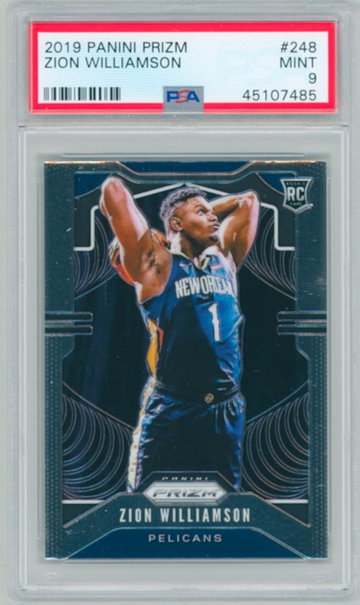 Zion Williamson 2019 Prizm Base RC
