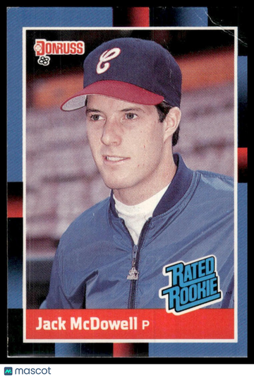1988 Donruss Jack McDowell #47 RC