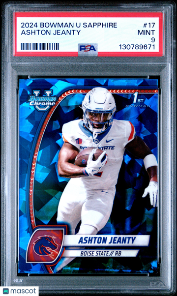 2024 Bowman Sapphire Ashton Jeanty #17 Bowman 1st 1st Bowman PSA 9