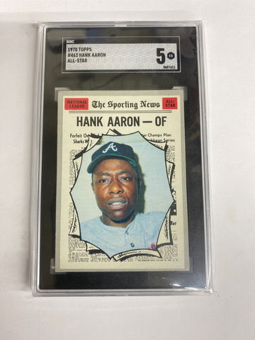 1970 Topps #462 Hank Aaron All Star 