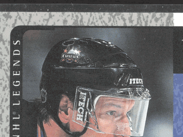 2000 Upper Deck NHL Legends Epic Signatures Peter Bondra #PBo