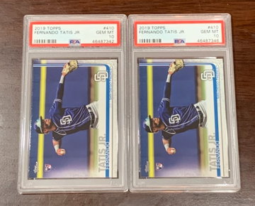 (2) 2019 Series 2 Fernando Tatis Jr. PSA 10