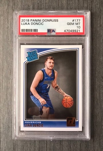 2018 Donruss Luka Doncic Rookie #177 PSA 10 