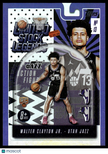 2025-26 Topps Walter Clayton Jr. #LST-18 Limited Stock Legends