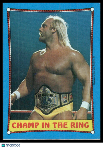 1987 Topps WWF Champ in the Ring #37