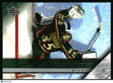 2005-06 Upper Deck Manny Fernandez #341 Minnesota Wild