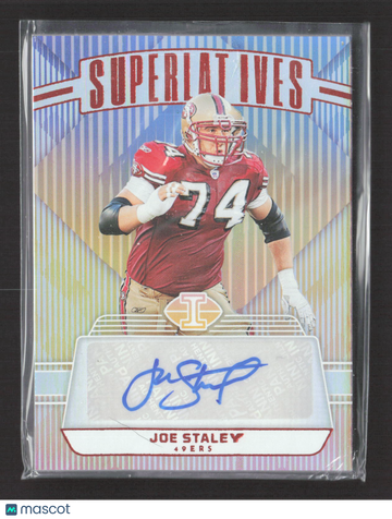 2024 Panini Illusions Superlatives Joe Staley #S-JSY