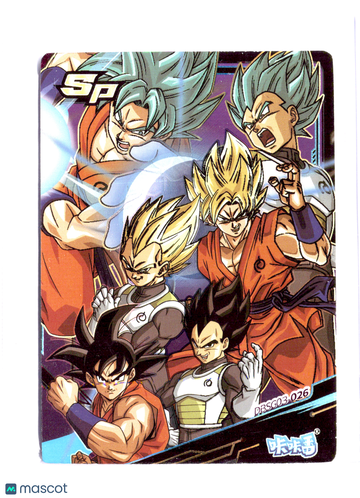 Goku Vegeta HOLOFOIL #PRSC02-026